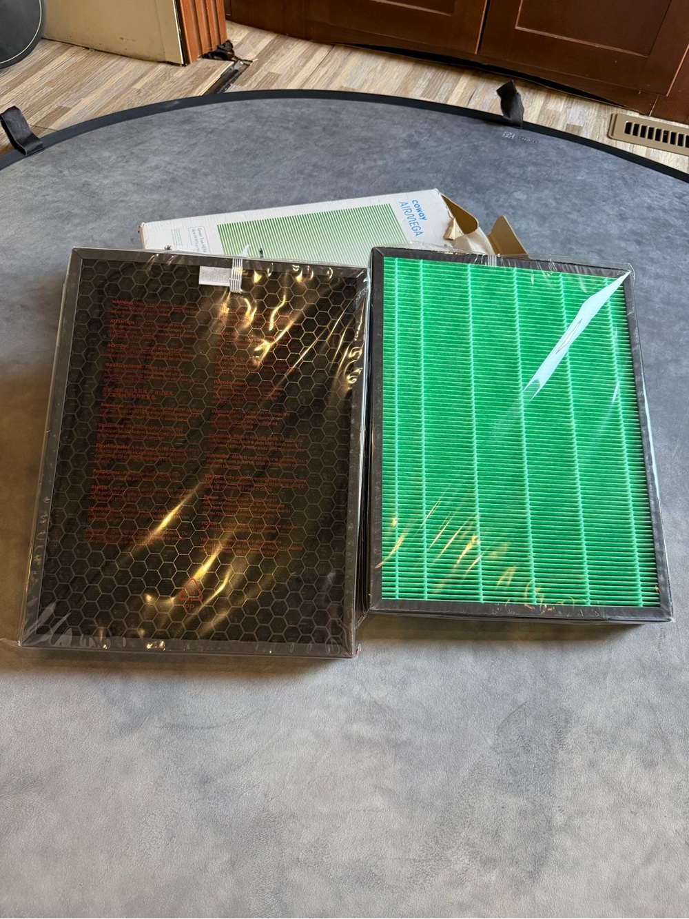 Airmega Max2 400/400S Replacement Filter - White/Green - Picture 2 of 5